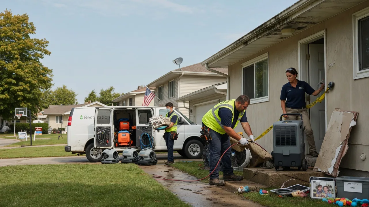 Water Damage Restoration in Lenexa, KS near me
